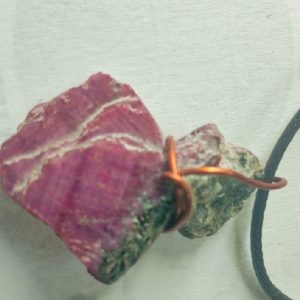 Rough Ruby Pendant