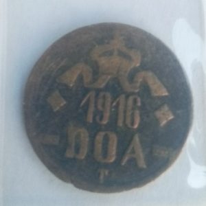 1916 German East Africa Twenty heller