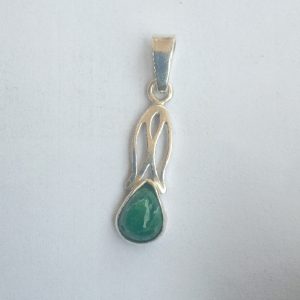 1.5ct Emerald Pendant