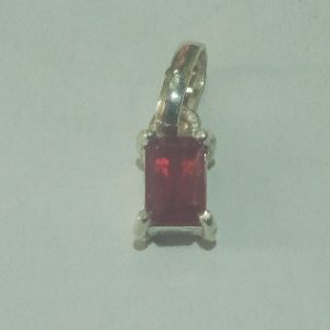 1ct Ruby Pendant