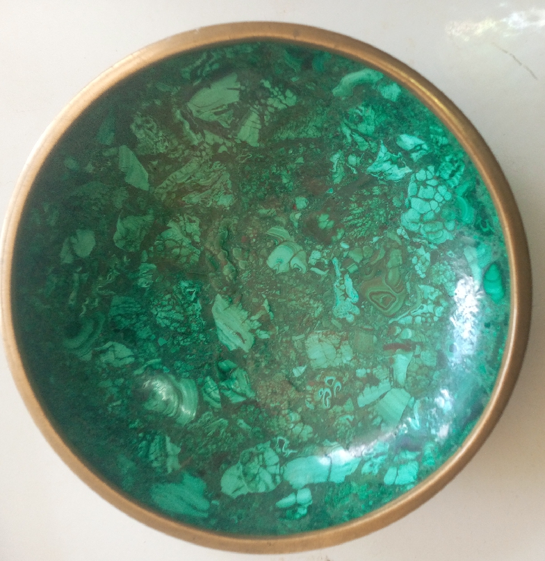 Malachite Dish - Bowl