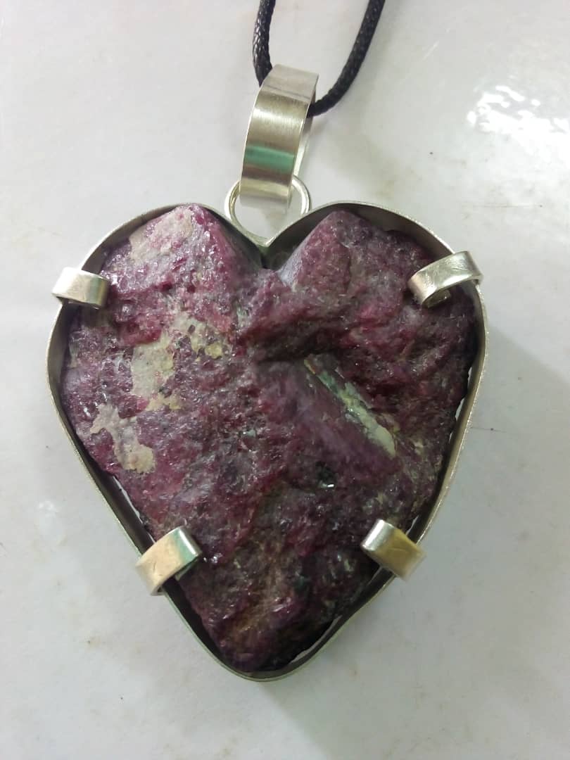 60 Grams Raw Ruby Pendant - Image 3