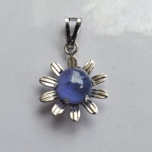 Tanzanite Cabochon Pendant