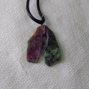 Ruby in Zoisite Pendant